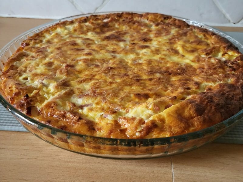 Cliquez pour zoomer ! Quiche sans pâte Thermomix par Didinego