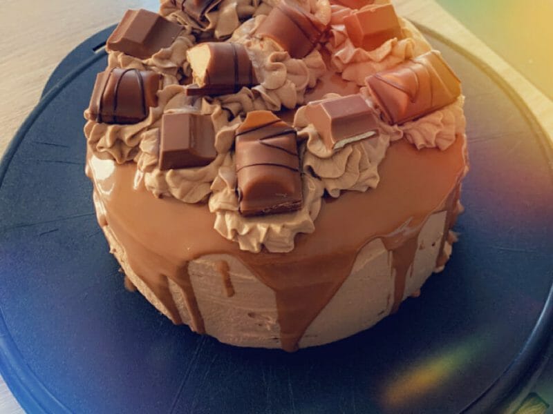 Cliquez pour zoomer ! Layer cake Kinder Bueno Thermomix par laeti_54