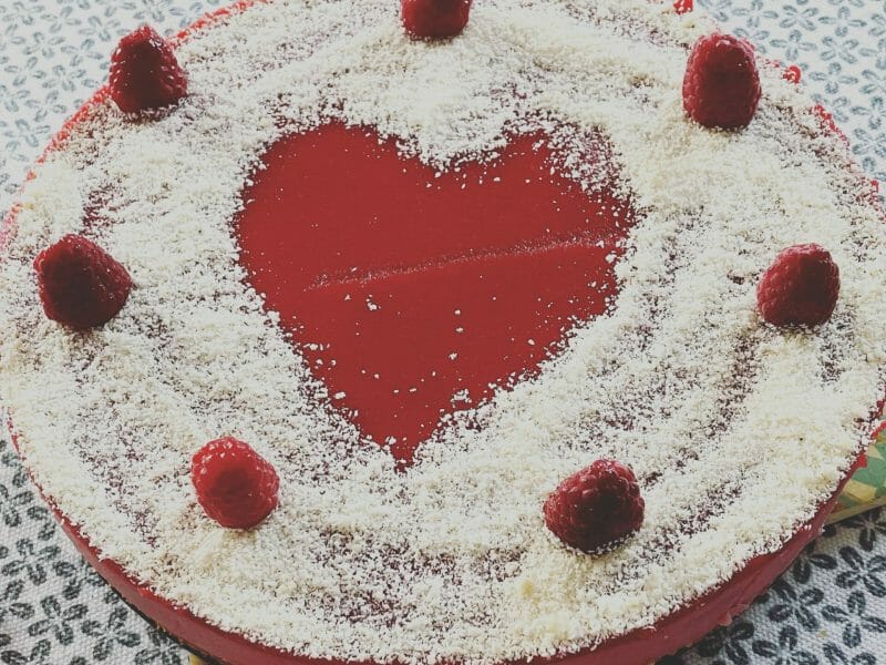 Cliquez pour zoomer ! Bavarois aux framboises Thermomix par elodie_835