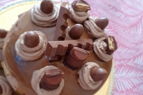 Cliquez pour zoomer ! Layer cake Kinder Bueno Thermomix par celine_928