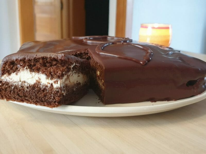 Cliquez pour zoomer ! Kinder Délice XXL Thermomix par Wendy