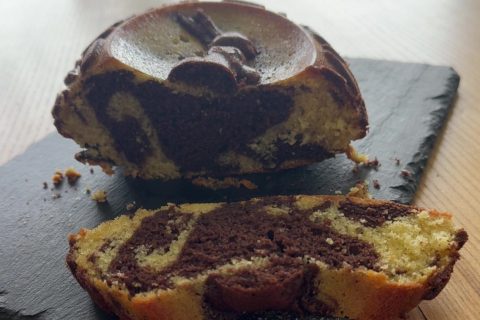 Cliquez pour zoomer ! Marbré au chocolat Thermomix par Wendy