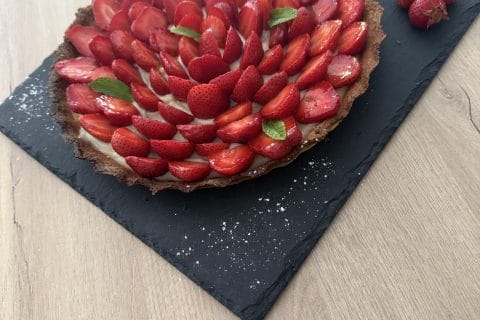 Cliquez pour zoomer ! Tarte aux fraises Thermomix par celyne_7