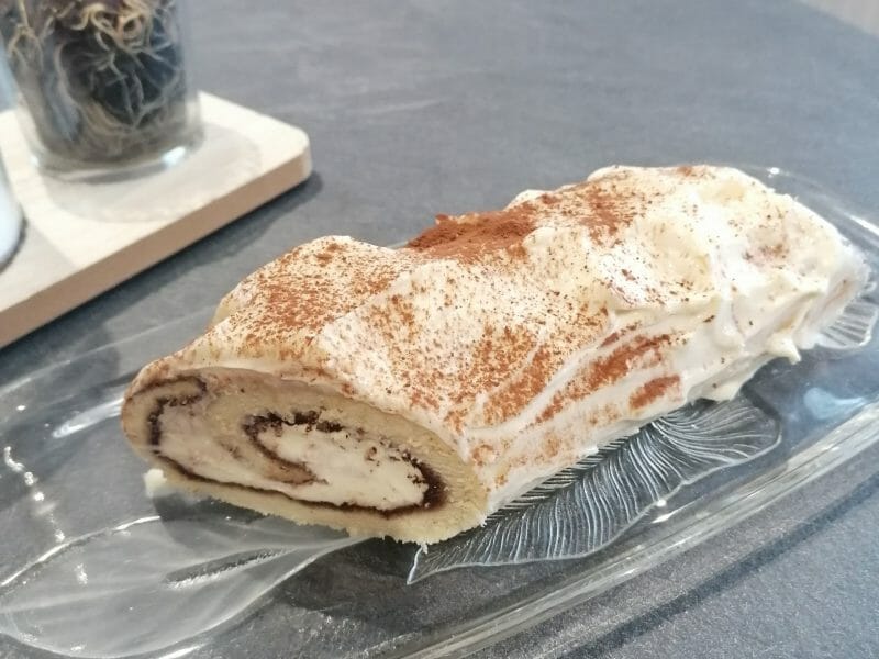 Cliquez pour zoomer ! Bûche Tiramisu Thermomix par kate_4
