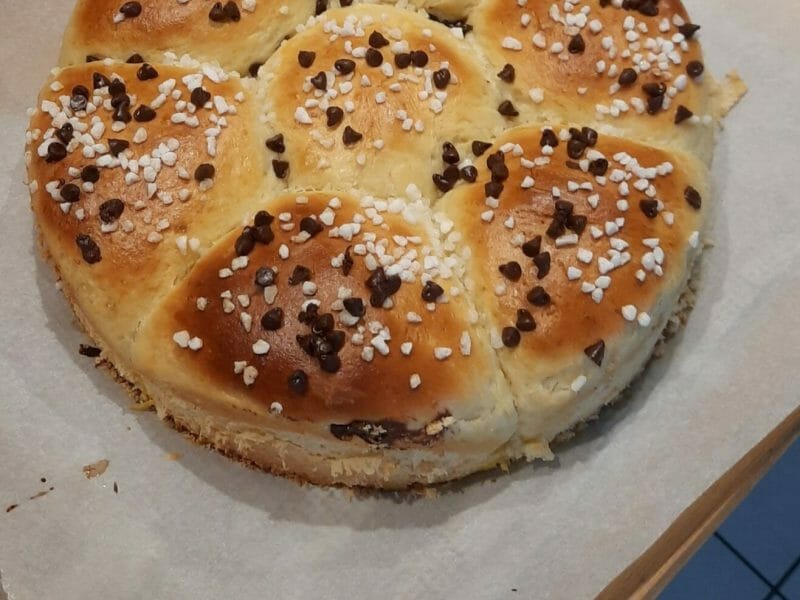 Cliquez pour zoomer ! Brioche tressée à la mie filante Thermomix par sindie_1