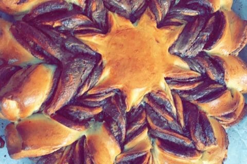 Cliquez pour zoomer ! Brioche étoilée au Nutella Thermomix par mana_2