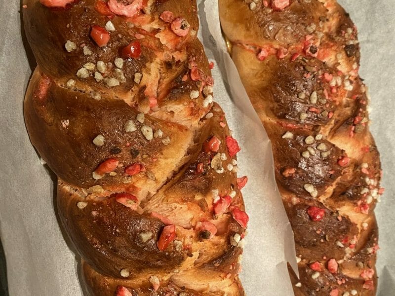 Cliquez pour zoomer ! Brioche tressée à la mie filante Thermomix par mana_2