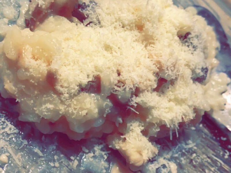 Cliquez pour zoomer ! Risotto poulet et champignons Thermomix par mana_2