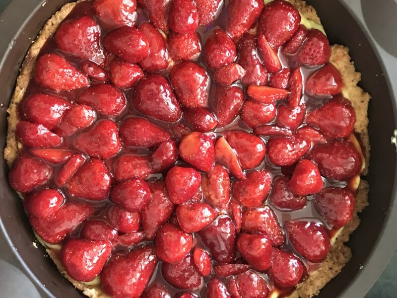 Cliquez pour zoomer ! Tarte aux fraises Thermomix par Laetitia2703