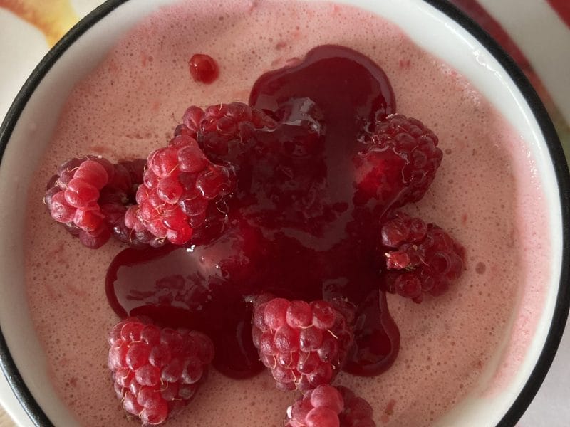 Cliquez pour zoomer ! Mousse de fraises Thermomix par celineallmn