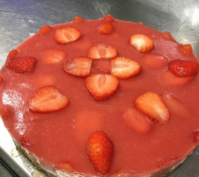 Cliquez pour zoomer ! Bavarois aux fraises Thermomix par cessou06