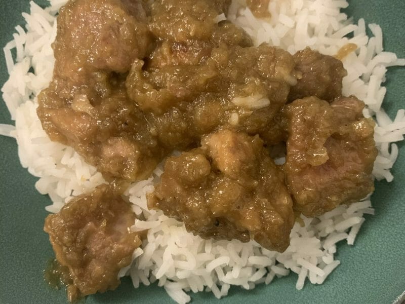 Cliquez pour zoomer ! Porc au caramel Thermomix par ameliemokrani13