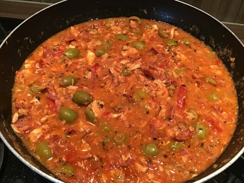 Cliquez pour zoomer ! Sauté de poulet au chorizo Thermomix par boune68