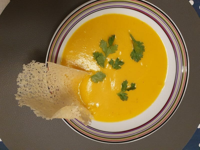 Cliquez pour zoomer ! Velouté de carottes au curry Thermomix par imane94
