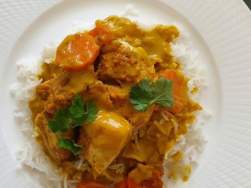 Cliquez pour zoomer ! Poulet coco aux 3 épices Thermomix par imane94