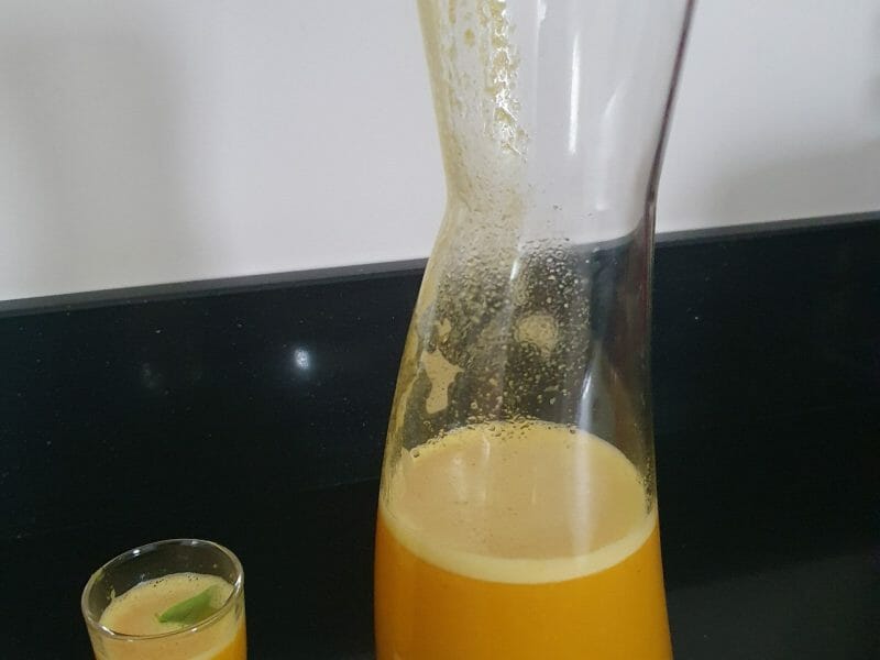 Cliquez pour zoomer ! Shot gingembre orange Thermomix par imane94