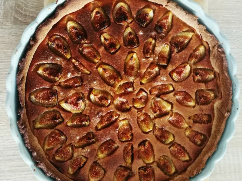 Cliquez pour zoomer ! Tarte aux figues Thermomix par Ldlise