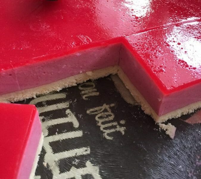 Cliquez pour zoomer ! Bavarois aux framboises Thermomix par Stelo