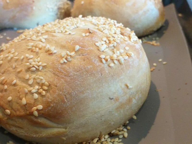 Cliquez pour zoomer ! Pains hamburger Thermomix par maudop