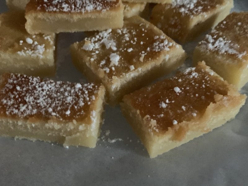 Cliquez pour zoomer ! Carrés au citron Thermomix par Audrey 30