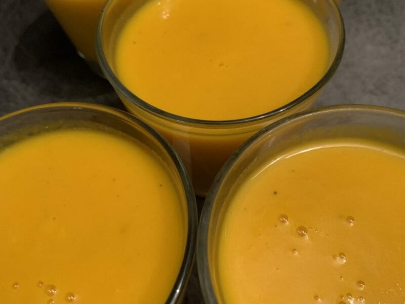 Velouté de carottes au curry au Thermomix - Cookomix