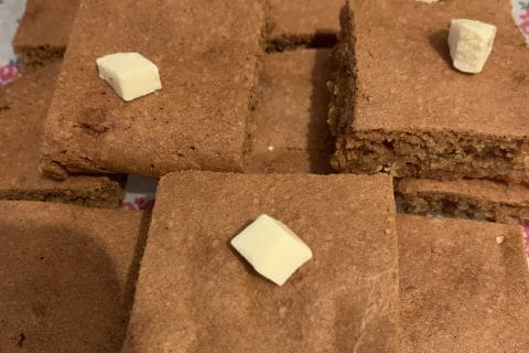 Cliquez pour zoomer ! Carrés spéculoos et chocolat blanc Thermomix par Audrey 30