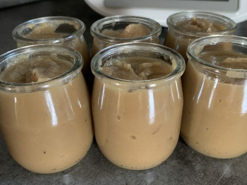 Compote pomme châtaigne au Thermomix Cookomix