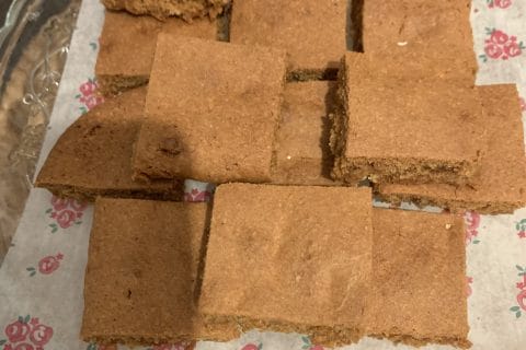 Cliquez pour zoomer ! Carrés spéculoos et chocolat blanc Thermomix par Audrey 30