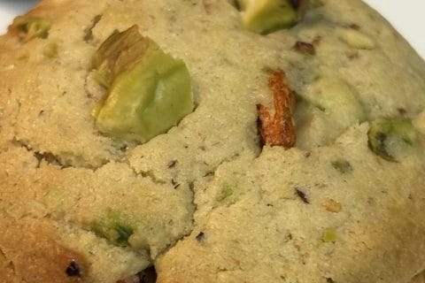 Cliquez pour zoomer ! Cookies pistache, chocolat blanc et cranberries Thermomix par Audrey 30