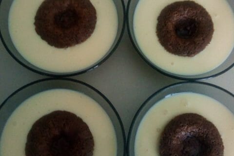 Cliquez pour zoomer ! Moelleux au chocolat cœur fondant Thermomix par selena_3