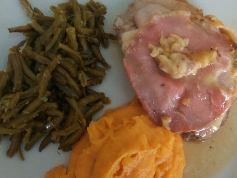 Cliquez pour zoomer ! Purée de pommes de terre et patates douces Thermomix par selena_3