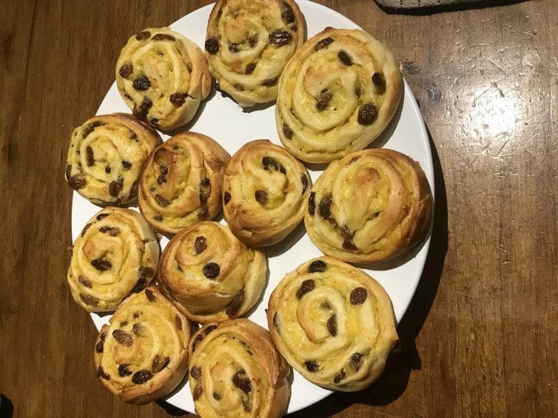 Cliquez pour zoomer ! Pains aux raisins Thermomix par cloobiou