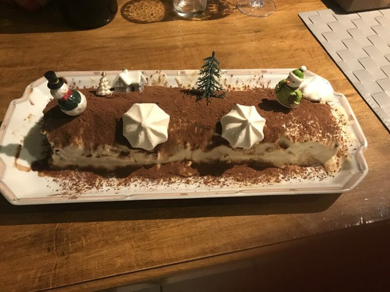 Cliquez pour zoomer ! Bûche Tiramisu Thermomix par cloobiou