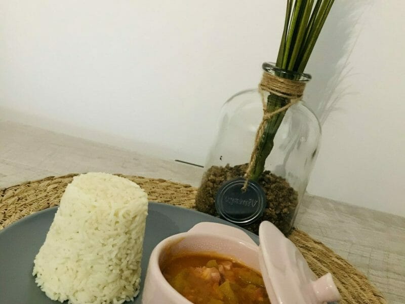 Cliquez pour zoomer ! Concombre cuit lardons tomate paprika Thermomix par lau_88