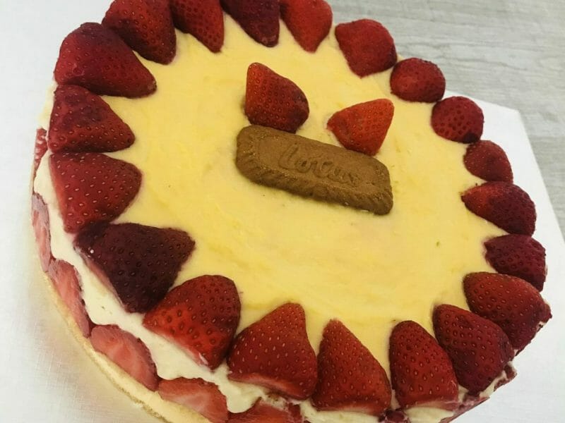 Cliquez pour zoomer ! Fraisier Thermomix par lau_88