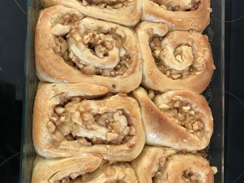 Cliquez pour zoomer ! Roulés aux pommes et à la cannelle Thermomix par manue1993