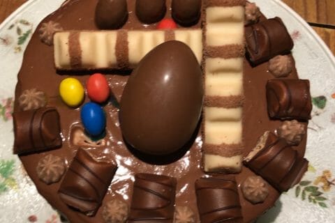 Cliquez pour zoomer ! Layer cake Kinder Bueno Thermomix par sophie_644