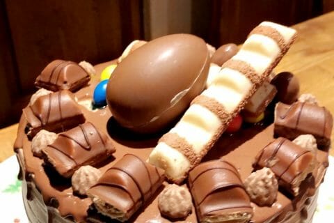Cliquez pour zoomer ! Layer cake Kinder Bueno Thermomix par sophie_644