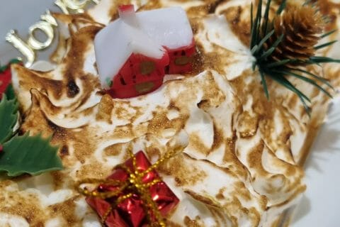 Cliquez pour zoomer ! Bûche au citron meringuée Thermomix par joelle_57