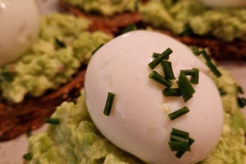 Cliquez pour zoomer ! Tartine avocat et oeuf mollet Thermomix par armelite