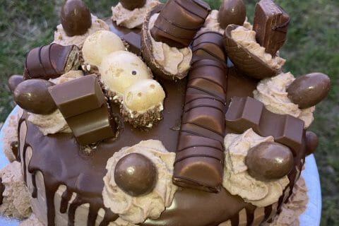 Cliquez pour zoomer ! Layer cake Kinder Bueno Thermomix par jijikeke