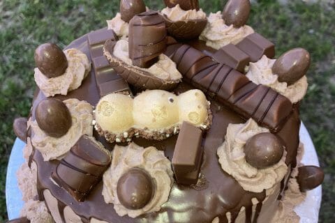 Cliquez pour zoomer ! Layer cake Kinder Bueno Thermomix par jijikeke
