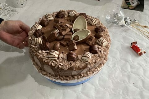 Cliquez pour zoomer ! Layer cake Kinder Bueno Thermomix par Sophiie