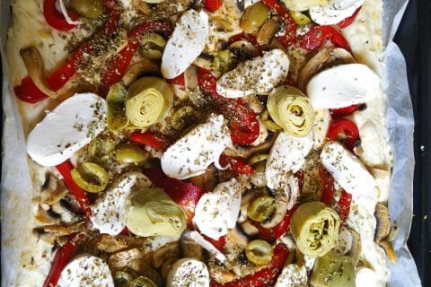 Cliquez pour zoomer ! Focaccia des Pouilles Thermomix par Romy