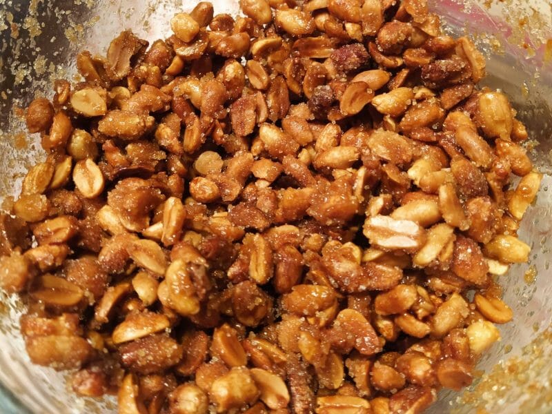 Cliquez pour zoomer ! Amandes grillées à la cannelle et au miel Thermomix par Romy