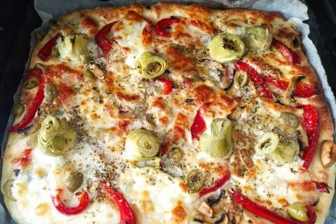 Cliquez pour zoomer ! Focaccia des Pouilles Thermomix par Romy