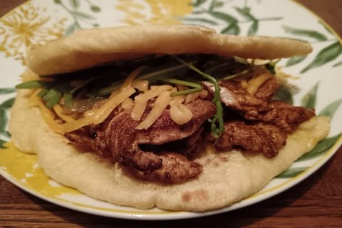 Cliquez pour zoomer ! Naans au fromage Thermomix par Romy