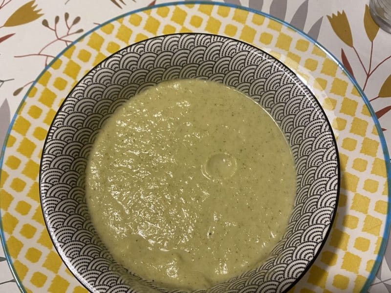 Cliquez pour zoomer ! Potage brocoli et poireaux Thermomix par Palauma