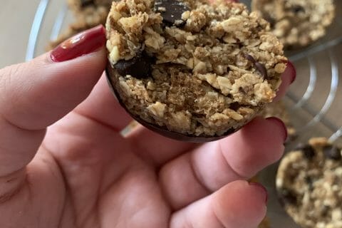 Cliquez pour zoomer ! Barres de céréales à l’avoine, noisettes, banane et chocolat Thermomix par prisca_s