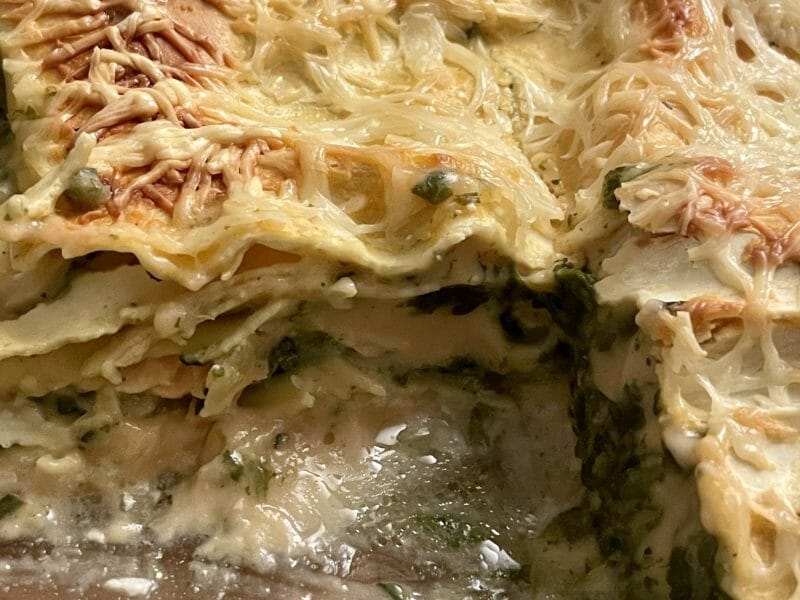 Cliquez pour zoomer ! Lasagnes au saumon et aux épinards Thermomix par cynthia_106